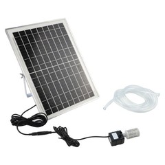 Solar Panel with 240L/H Water Pump for Efficient Outdoor Water Feature