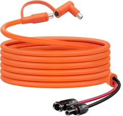 20FT MC4 to 8Mm Adapter Cable for Jackery | Universal Solar Panel Connector and