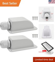 Solar Cable Entry Gland Waterproof Compatible With All Cable Types 6-12mm Set…