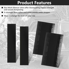 Trailer Hitch Anti Rattle Silencer 2 Inch New