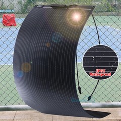 200W 400W 12V Portable Flexible Solar Panel Kit Waterproof IP67 for Outdoor RVs