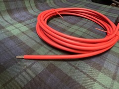 Xiamen DC1500V 1x4mm2 EN50618 Solar Panel Wire Cable 16Ft