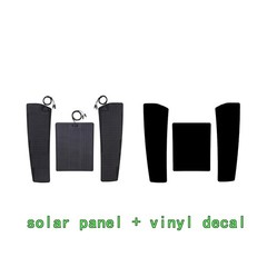 Lensun 130W 12V Hood Flexible Solar Panel for Ram 1500 4th Gen (2009-2018) Good