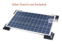 Tektrum Drill-Free Solar Panel Roof-Top Corner Mounting Brackets for RV-Set of 4