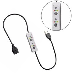 USB Timer Cable Memory Function Color-coded Indicators Red Green Yellow Lights