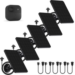 Rhorawill 5 Pack Solar Panel for Blink Outdoor 2K /4(4th Gen)/Outdoor(3rd Gen)