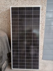 Five Rich Solar 24 volt 200 watt solar panels. less than 3 years of service