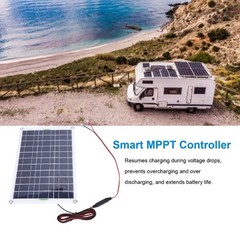 50W Solar Arrangement Suitable for Automotive Motorbike and Marine Applications