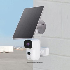 Universal Solar Panel Charger Kit For Ring Spotlight Stick Up Camera Doorbell DC