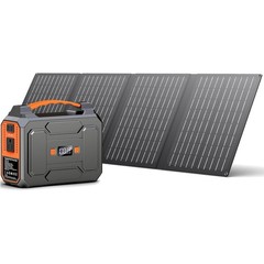 Portable Solar Generator Bundle 200W Peak/100W Rated