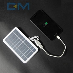5V 2W Solar Panel Output USB Outdoor Portable Solar System Mobile Phone Charger