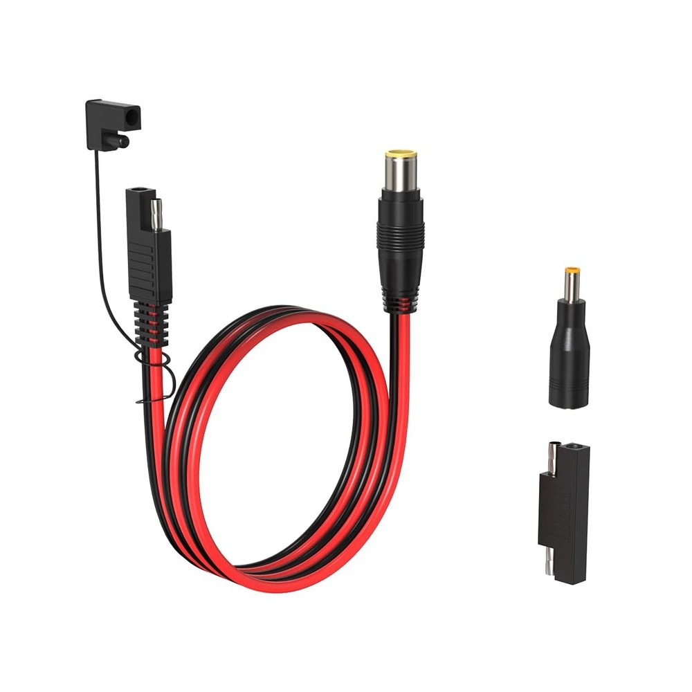 SAE Connector to DC8mm Male Adapter 14 AWG Extension Cable with DC 55mm*25mm …