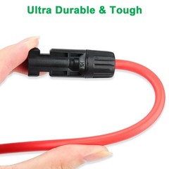 Solar Connectors Y Branch Parallel Adapter 30A Cable 1 to 3 Male Female Conne