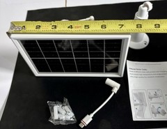 Solar Panel for Ring Camera, Waterproof & Fast Charging Solar Panel Charger ***