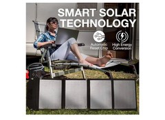 solar charger 60watt 4 panels portable