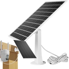 8W Solar Panel for Ring Spotlight Camera/Stick Up Cam Battery Charger 1/2/4Pack
