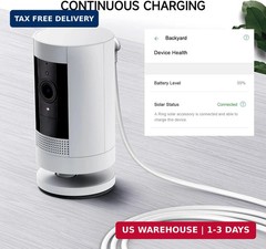 Indoor/Outdoor Power Adapter Ring Stick up Cam Battery 3Rd Gen/2Nd Gen/Plug-In,