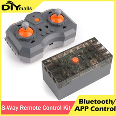 New 8-Way Remote Control Kit with 6.0 Lithium Battery Box Support Bluetooth/App
