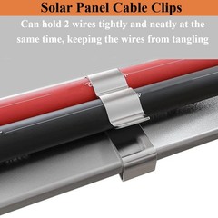 YSIL 60PCS Trailer Frame Wire Clips Stainless Steel Cable Clips…