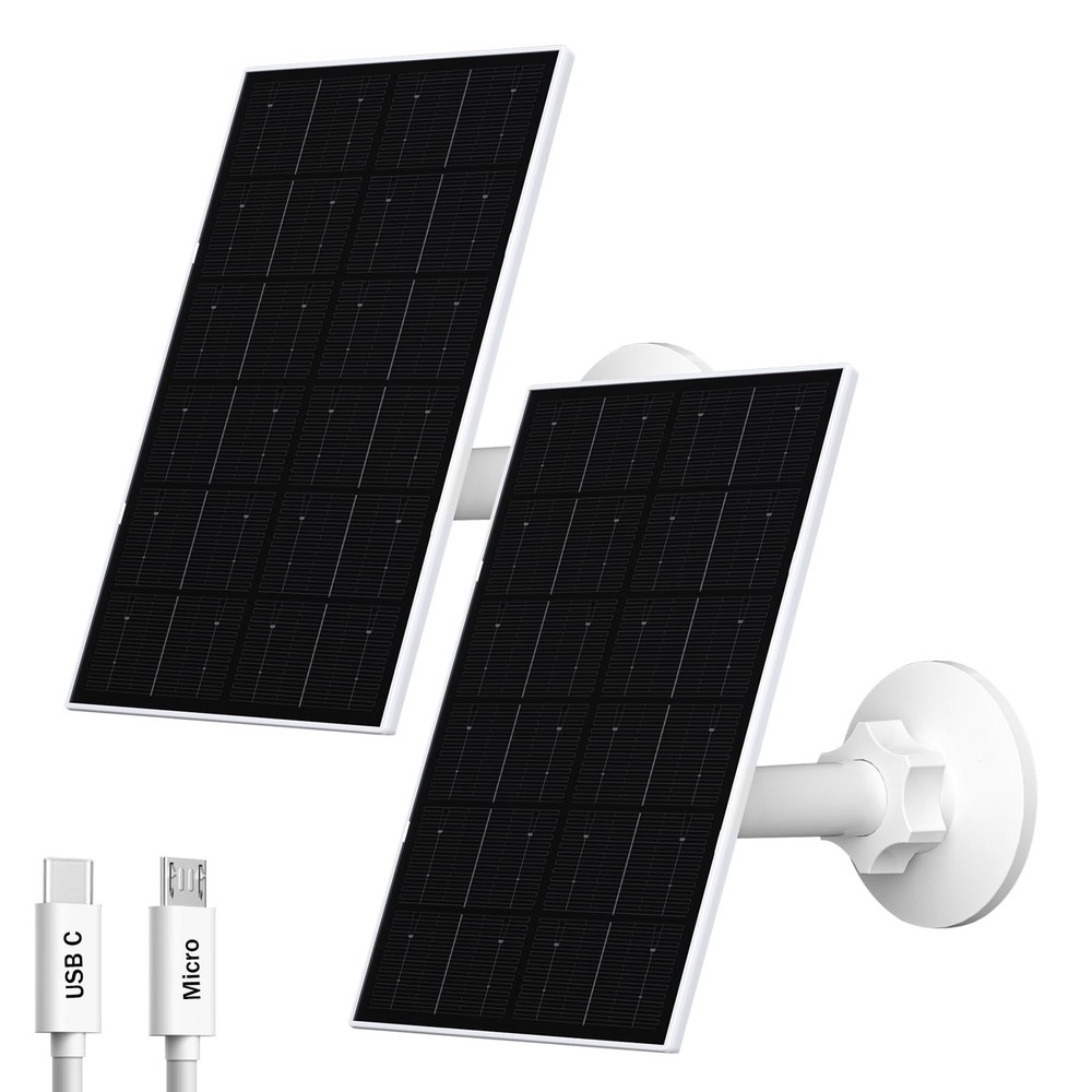 USB Solar Panel for , 4W Solar Charger for Rechargeable Battery , IP66 Waterp…