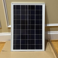 ECO-WORTHY 25W Watt 12V Solar Panel Battery Charging Home RV PlsCDesc X0015HM7RR