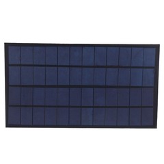 12V 7W Epoxy Solar Panel Charger Battery High Conversion Rate for Lawn Light