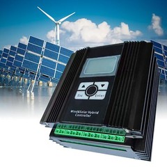 2000w Wind Solar Hybrid MPPT Charge Controller Auto Regulator 12v 24v 48v