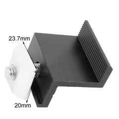 4/10Pcs Solar Panel Support Accessories Black Bracket Fixing Practical
