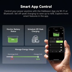 2200W Portable Power Station 2048Wh Solar Power Generator With App Control