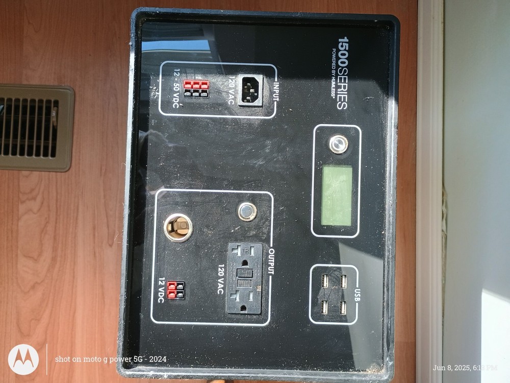 Lion Energy Humless 1500 Series Solar Generator Without solar panel..
