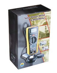 CEM LA-1017 Sun Light Solar Energy Sunlight Power Meter w/ DMM Multi-meter 2in1
