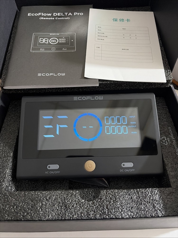 EcoFlow DELTA Pro Remote Control To Monitor with Bluetooth for Power Station