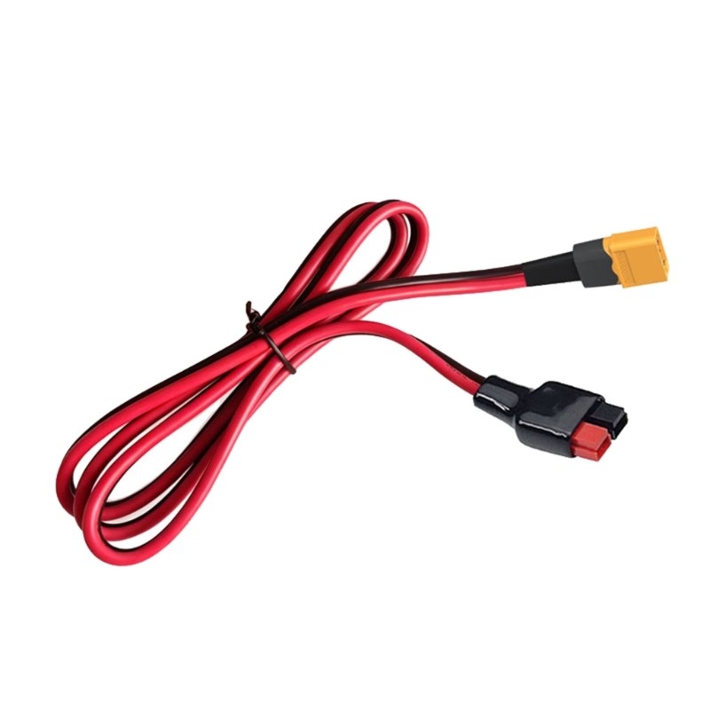 XT60H Power Adapter Cable 12AWG for Portable Energy and Solar Panel Routing