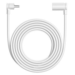 10 ft. Barrel Plug Extension Cable – Compatible with Ring Solar Panel and Super