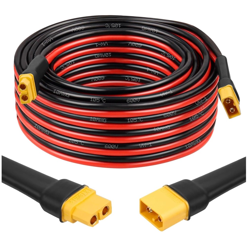 Waterproof XT60 Male to Female Connector Cable
