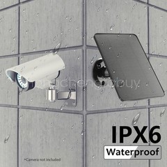 Solar Panel for Outdoor Security Camera Battery 10W USB C Type-C Waterproof