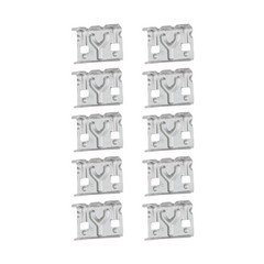 10 Pcs Solar Panel Drain Clips for Enhanced Performance and Efficiency
