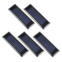 5Pcs 100mA 0.5V Micro Solar Panel Module DIY Polysilicon for Toys Charger