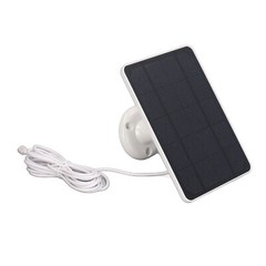Solar Panel 4W Battery Charger Micro USB Camera Charging Solar Panel White