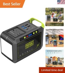 Portable Power Station 88Wh, 120W Surge, Solar Generator 24,000mAh | Power Ba…