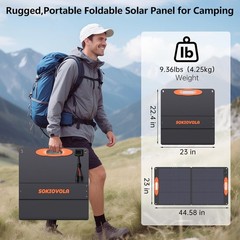 SOKIOVOLA N Type 16BB 110W Portable Solar Panel