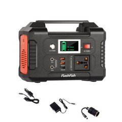 200W Portable Power Station Portable Generator Emergency Power Supply 110V
