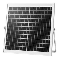Solar Powered Fan, 15W Solar Panel with 2 Fans, Adjustable Solar Panel Angle