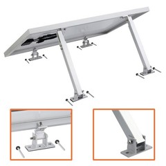 Adjustable Solar Panel Mount Bracket Base 15-30 Degree Aluminium Popular