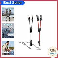 Y Connector Solar 30A 1000V MC4 M/FF F/MM Parallel Adapter Kit IP68 Waterproof