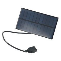 Backpacking USB Mobile Phone Charger 5V 2W Solar Charger Reliable Power Source