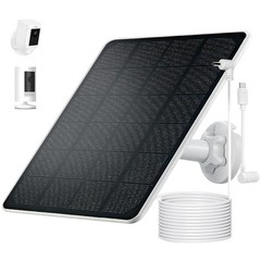 Ring Camera Solar Panel, Compatible with Ring Stick Up Cam Battery, Ring