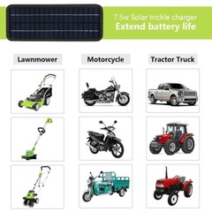 18V 20W Car Solar Battery Trickle ReCharger Battery Maintainer Solar Panel Z3Z1