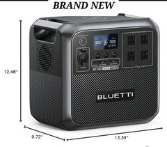 BLUETTI Solar Generator AC180 1152Wh LiFePO4 1800W (WE SHIP TO GUAM & PR OVERSEA