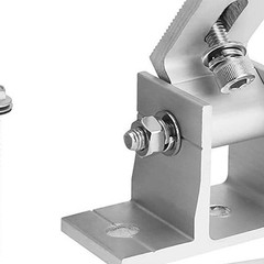 2Pcs Solar Panel Mounting Brackets Solar Panel Holder for Trailers RV Roof